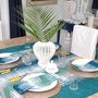 Kitchen linens - Hand Batiked Organic Cotton Table Linens - GLOBAL MAMAS