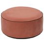 Objets design - POUF GONFLABLE VELOURS - Autour du velours - Jaune moutarde - INCIDENCE