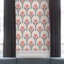 Wallpaper - Tulipes Blanc Rouge - ISIDORE LEROY