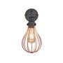 Appliques - Brooklyn Balloon Cage Wall Light - 6 Inch - INDUSTVILLE