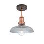 Ceiling lights - Brooklyn Glass Dome Flush Mount - 8 Inch - INDUSTVILLE