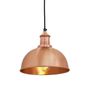 Hanging lights - Brooklyn Dome Pendant - 8 Inch - Copper - INDUSTVILLE