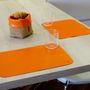 Table mat - Place Mat, Runner, Pu Leather different sizes and colors - WOSDE