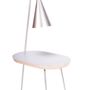 Dining Tables - Crab Side Table with Angler Lamp - WOHABEING