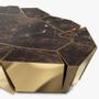 Dining Tables - CRACKLE SIDE TABLE BIG - LUXXU