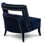 Lounge chairs for hospitalities & contracts - NAJ Classic Blue Armchair - Pantone Colour of the Year 2020 - BRABBU DESIGN FORCES
