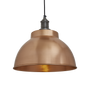 Hanging lights - Brooklyn Dome Pendant - 13 Inch - Copper - INDUSTVILLE