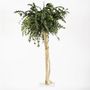 Floral decoration - Custom made stabilized tree - CADRE VERT