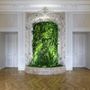 Décorations florales - Mur végétal collection Diamant - CADRE VERT