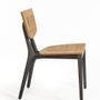 Chaises de jardin - Chaise Diuna en teck/aluminium - OASIQ