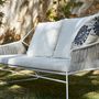 Lawn sofas   - Sandur 2-seater sofa - OASIQ