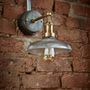 Appliques - Brooklyn Glass Dome Wall Light - 8 inch  - INDUSTVILLE