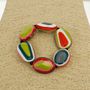 Jewelry - Multicolour resin bracelet - MERVEILLES DU MONDE