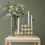 Design objects - STOFF Nagel® Candle holder Brass - STOFF NAGEL®