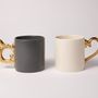 Accessoires thé et café - Tasses de couleur dorée - IMAGERY CODE