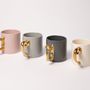 Tea and coffee accessories - Golden Colour Mugs - IMAGERY CODE