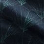 Fabrics - BLACK VANILLA GREEN FABRIC - RUG'SOCIETY