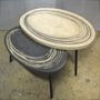 Design objects - ELLISSE coffe table - ANNA COLORE INDUSTRIALE
