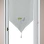 Curtains and window coverings - “Leaves” Embroidered Glass Curtain - IPC DECO DELL'ARTE