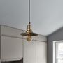 Hanging lights - Brooklyn flat pendant light - 8 inches - INDUSTVILLE