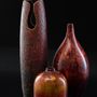 Vases - Natural Lacquer On Ceramic Vases - TONKIN