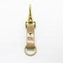 Gifts - BRASS & LEATHER BOTTLE KEYRING - DIARGE