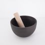 Ceramic - BLACK SURIBACHI - WORKING IN THE REDWOODS