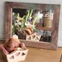 Platter and bowls - Bread basket - hearts - LES SCULPTEURS DU LAC