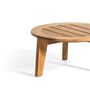 Coffee tables - ATTOL teak side table 50cm - OASIQ