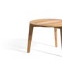 Coffee tables - ATTOL teak side table 60cm - OASIQ