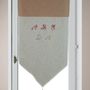Curtains and window coverings - “Alphabet” Embroidered Glazing - IPC DECO DELL'ARTE