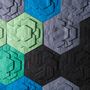 Wall panels - RAINBOW OR  Paper Tiles By ARTURASS - ARTURASS DECO ET LUMINAIRES ORIGAMI