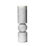Decorative objects - FULCRUM CANDLESTICK SMALL MARBLE - LEE BROOM