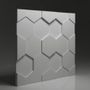 Indoor floor coverings - 3D wall panel "HEXA" - LUCRIL