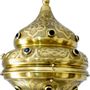 Chambres d'hôtels - Unique brass tall silver moroccan Pendant lamp - E KENOZ