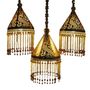Hanging lights - Moroccan Style Chandelier hanging Lamp lantern - E KENOZ