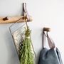 Porte-serviettes - Rack coat hanger oak hallway hook - BYWIRTH / EKTA LIVING