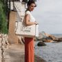 Bags and totes - Navy, aqua or off white contrasted Moodbag  - MOODERS BY POMKIN