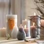 Decorative objects - Vance Kitira Timber Candles - LÜBECH LIVING