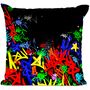 Fabric cushions - Pillow WILD FLY by PAPA MESK - ARTPILO