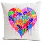 Fabric cushions - Pillow THE LOVERZ by PAPA MESK - ARTPILO