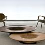 Tables basses - TWIST ROUND COFFEE TABLE - SOLLOS