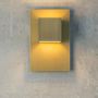Outdoor wall lamps - CARRÉ GOLD - Wall light - HISLE