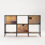 Bookshelves - Planke Horizontal Rack 6 Compartments - KARPENTER