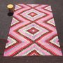 Quincaillerie d'art - Colorful Kilim Rug - AKM WOVEN KILIM