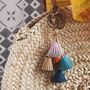 Cadeaux - A Gift From The Gods Multi Tassel Keyrings  - A GIFT FROM THE GODS