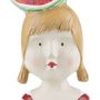Decorative objects - Lady head with melon/orange - BADEN GMBH