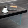 Coffee tables - Square Coffee Table made of "Bog Oak" - TIMBART