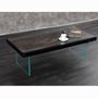 Coffee tables - Square Coffee Table made of "Bog Oak" - TIMBART