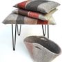 Cushions - Felted and knitting Cushion or Seat - DO NOT USE GHISLAINE GARCIN